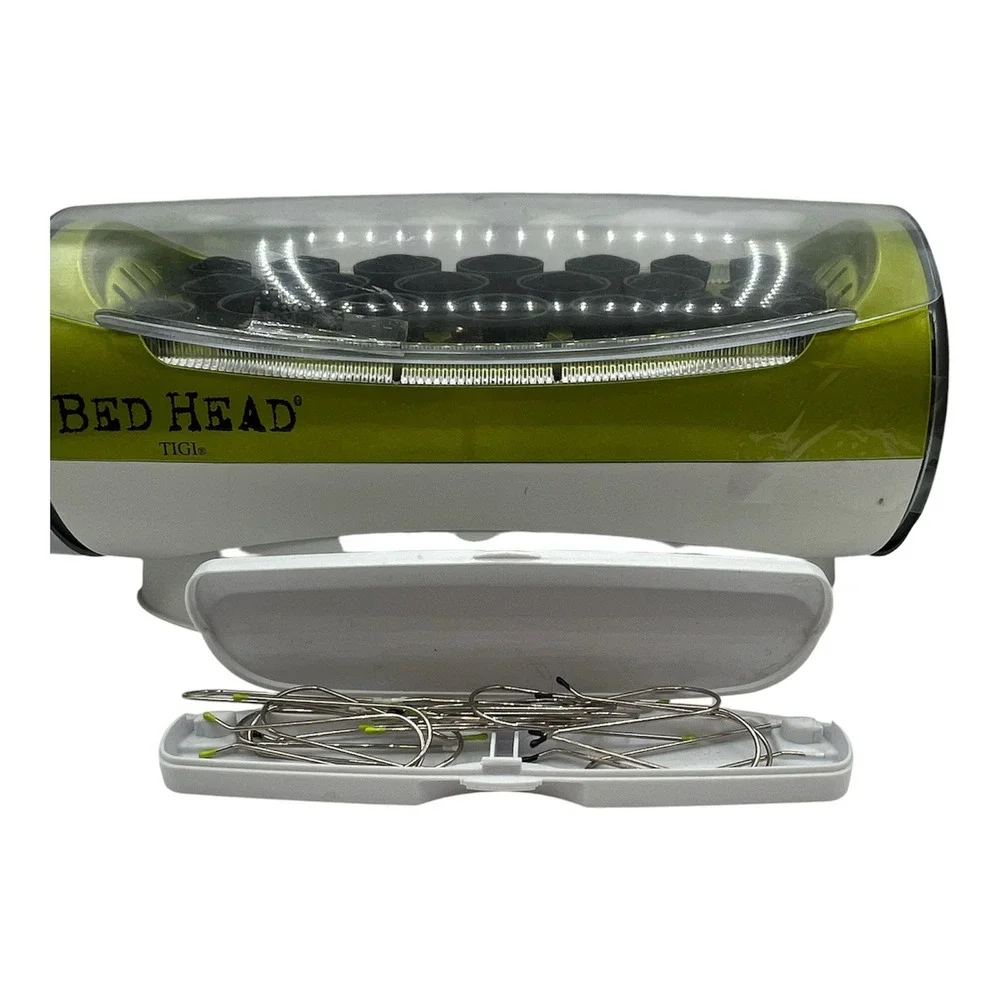 TIGI Bed Head Light Me Up Ion 20 Roller Hairsetter Flocked Hot Curler & Pins